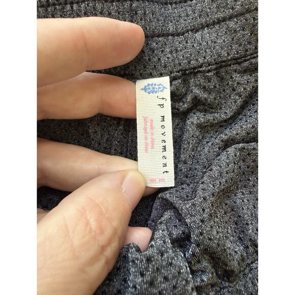 Free People FP Movement Shorts Diamondback Snake Print Medium Brief Lined Buckle - Picture 5 of 8